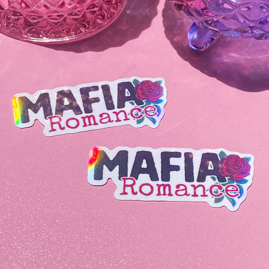 Mafia Romance | Bookish Holographic Sticker