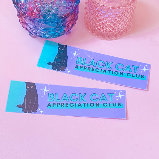 Black Cat Appreciation Club | Bookmark
